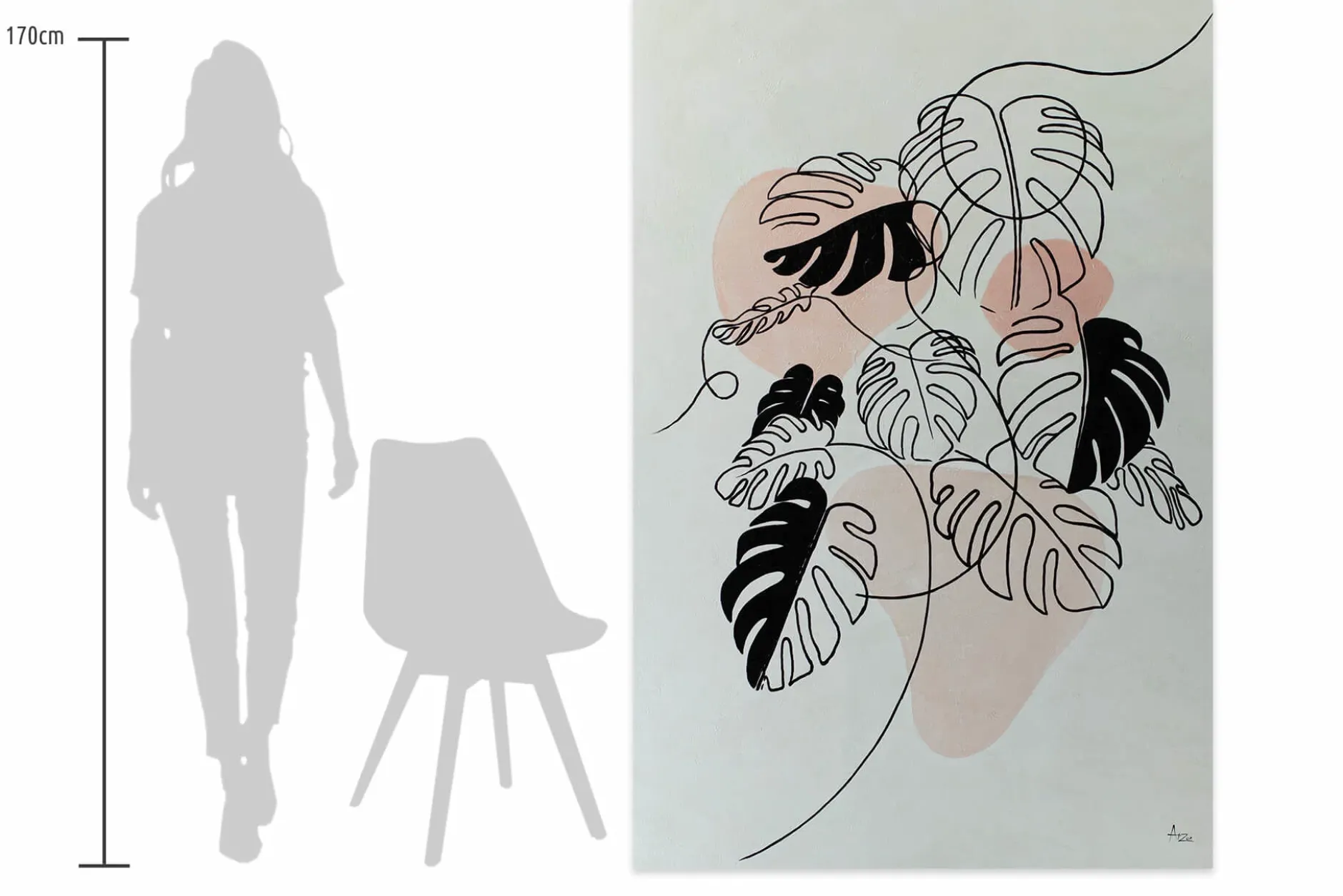 Öl Gemälde 'Jungle Creation' | Handgemaltes Unikat