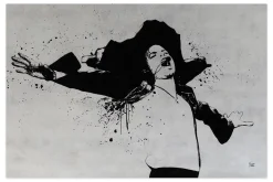 Öl Gemälde 'King of Pop' | Handgemaltes Unikat