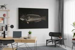 Öl Gemälde 'Königin der Fische' | Handgemaltes Unikat