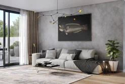 Öl Gemälde 'Königin der Fische' | Handgemaltes Unikat