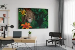 Öl Gemälde 'König Simba' | Handgemaltes Unikat