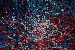 Öl Gemälde 'Kosmische Energie' | Handgemaltes Unikat