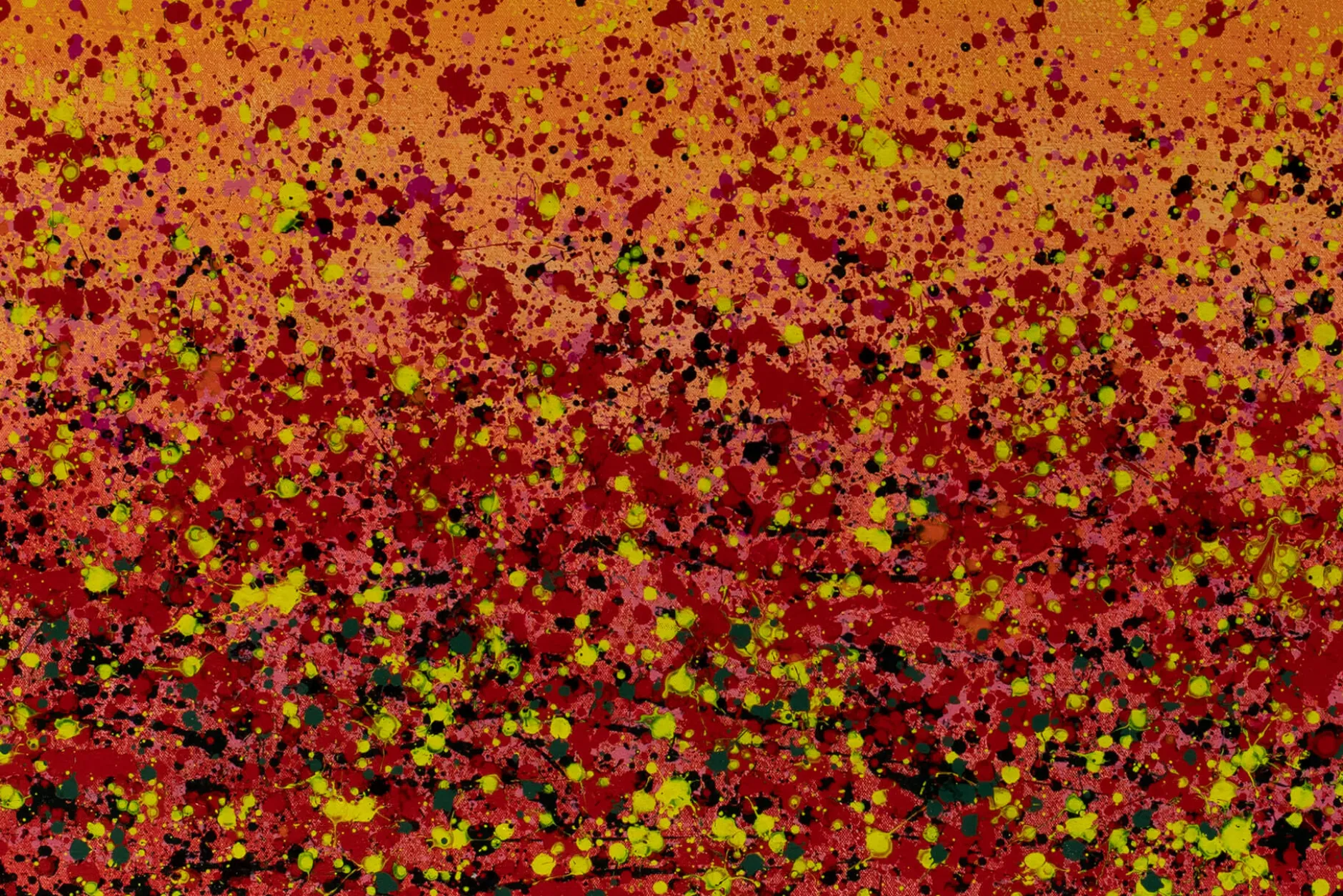Öl Gemälde 'Lava and Sky' | Handgemaltes Unikat