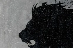 Öl Gemälde 'Lion Nature' | Handgemaltes Unikat