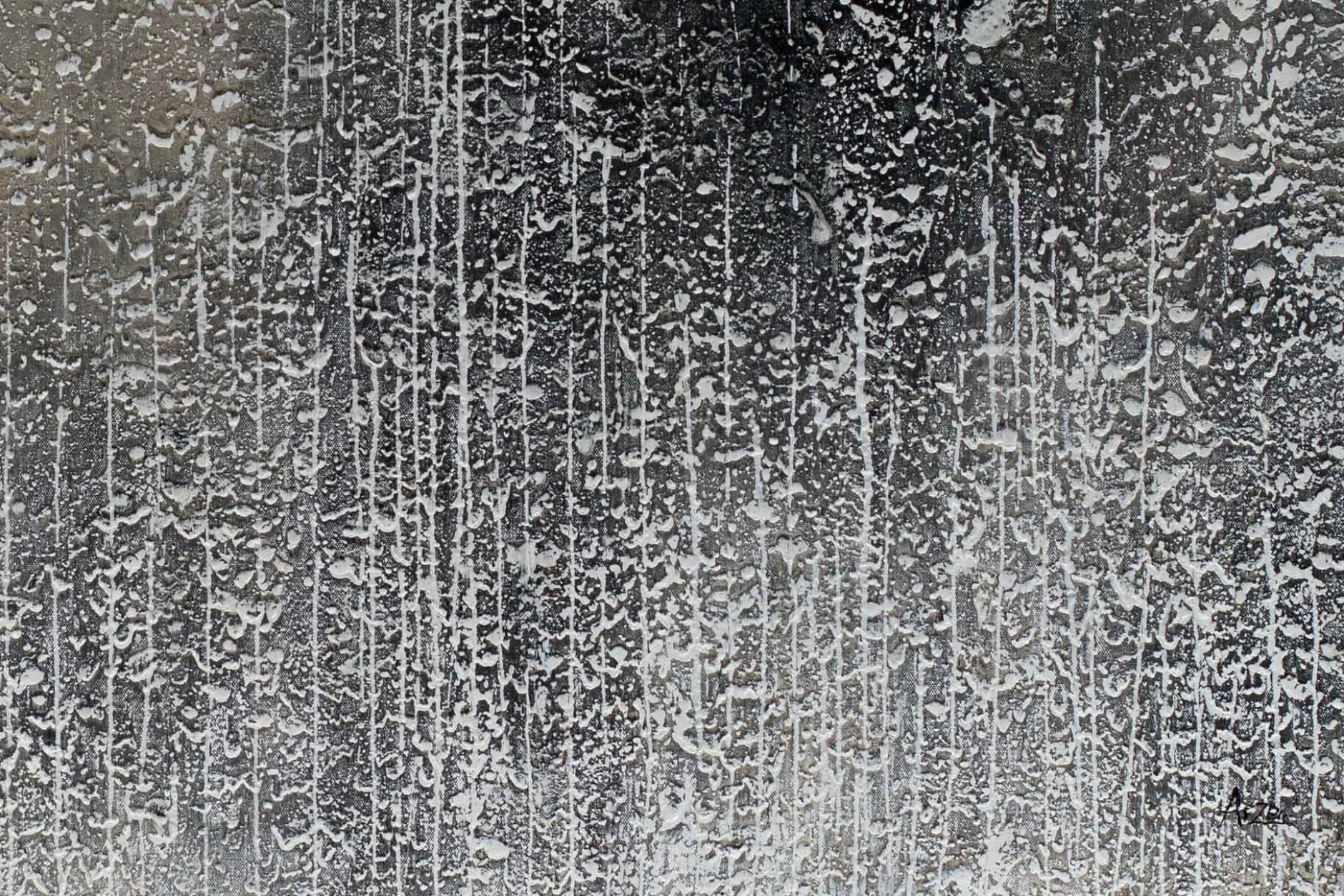 Öl Gemälde 'Listen to the Rain' | Handgemaltes Unikat