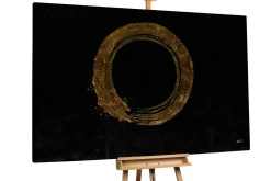 Öl Gemälde 'Lucent Circle' | Handgemaltes Unikat