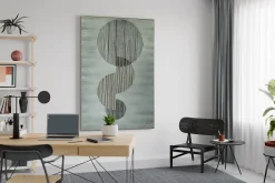 Öl Gemälde 'Lustrous Trinity' | Handgemaltes Unikat