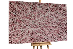 Öl Gemälde 'Magic Lines' | Handgemaltes Unikat