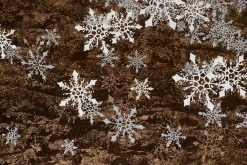 Öl Gemälde 'Magic Snow Crystals' | Handgemaltes Unikat