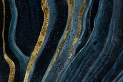 Öl Gemälde 'Magischer Obsidian' | Handgemaltes Unikat