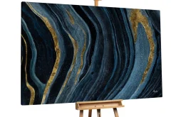 Öl Gemälde 'Magischer Obsidian' | Handgemaltes Unikat