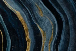 Öl Gemälde 'Magischer Obsidian' | Handgemaltes Unikat