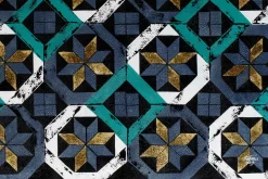 Öl Gemälde 'Magnificent Tiles' | Handgemaltes Unikat