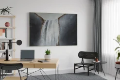 Öl Gemälde 'Magnificent Waterfall' | Handgemaltes Unikat