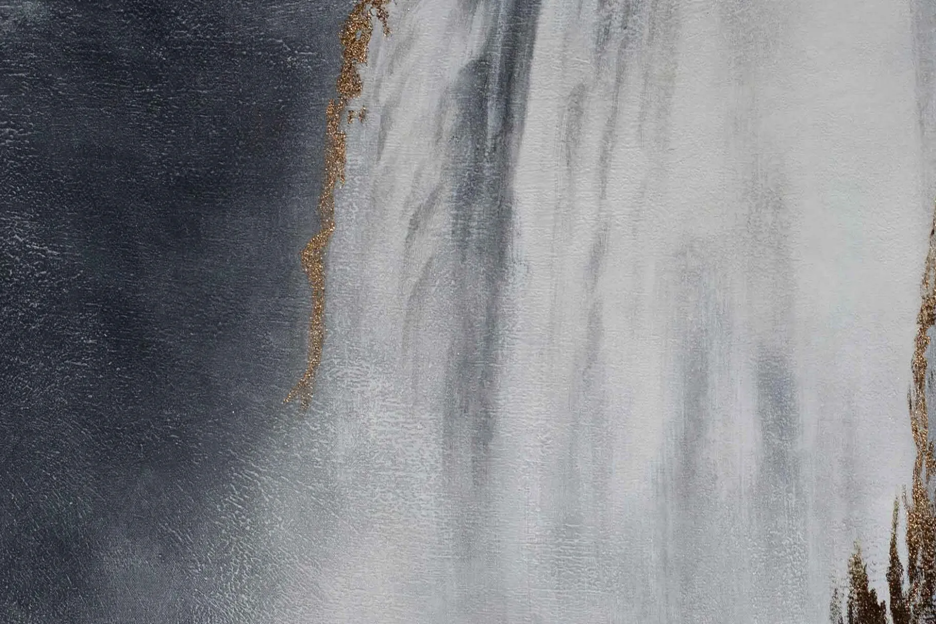 Öl Gemälde 'Magnificent Waterfall' | Handgemaltes Unikat