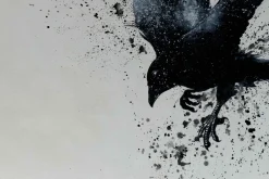 Öl Gemälde 'Majestic Raven' | Handgemaltes Unikat