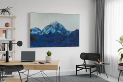 Öl Gemälde 'Majestät der Berge' | Handgemaltes Unikat