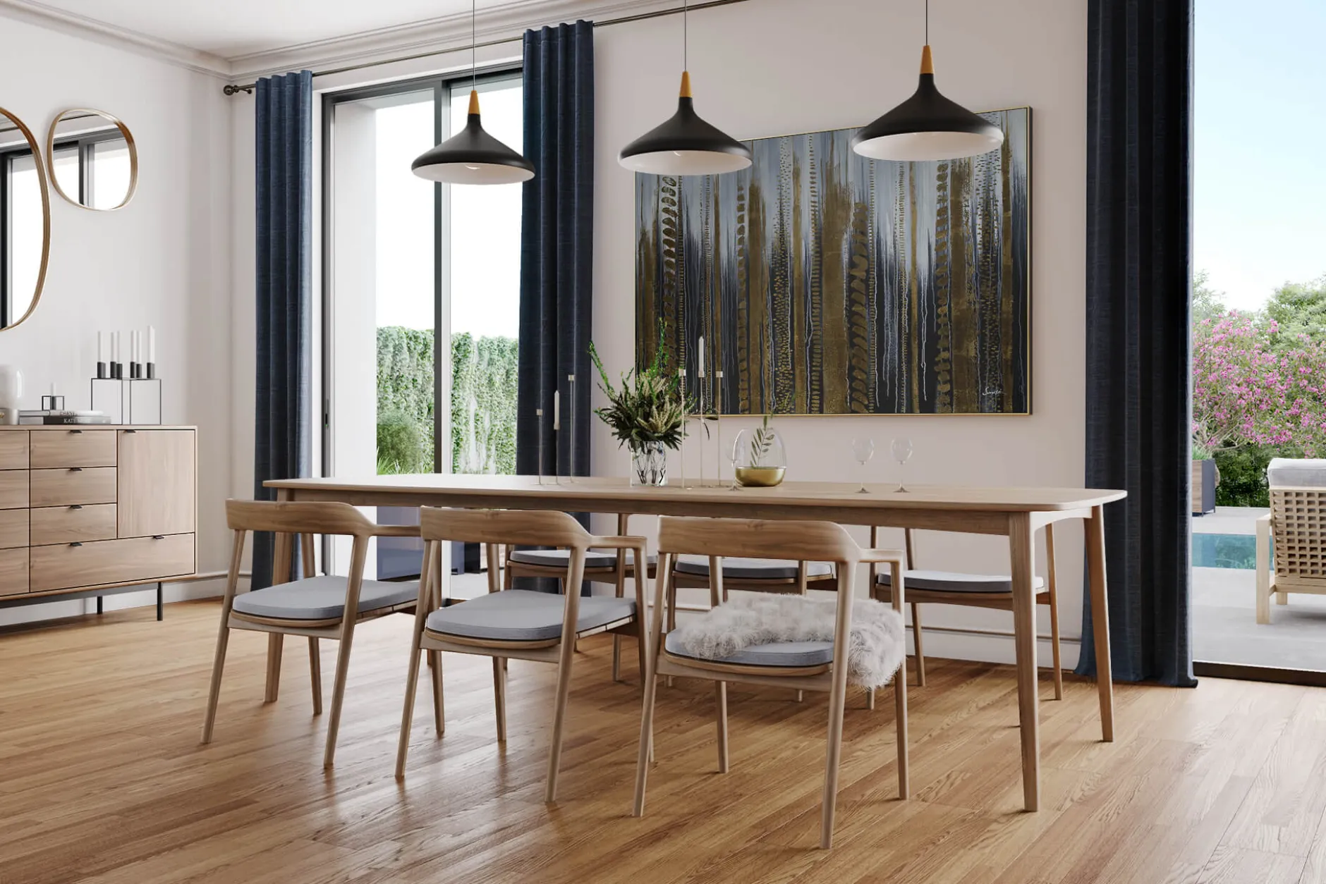 Öl Gemälde 'Mesmerizing Patterns' | Handgemaltes Unikat