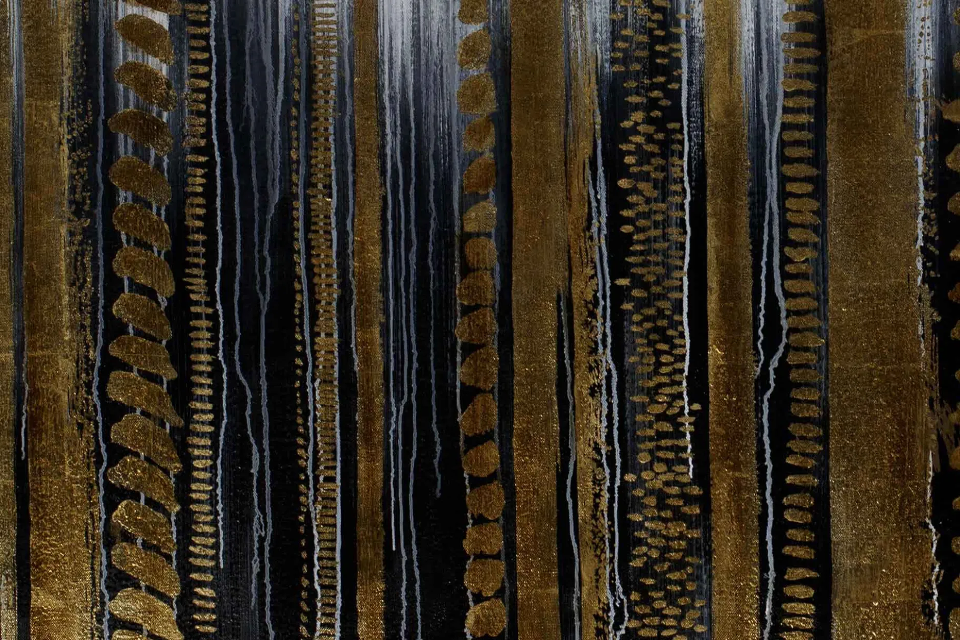 Öl Gemälde 'Mesmerizing Patterns' | Handgemaltes Unikat