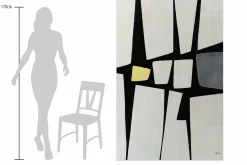 Öl Gemälde 'Modern Mosaic' | Handgemaltes Unikat