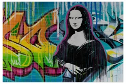 Öl Gemälde 'Mona Lisa 2.0' | Handgemaltes Unikat
