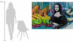 Öl Gemälde 'Mona Lisa 2.0' | Handgemaltes Unikat