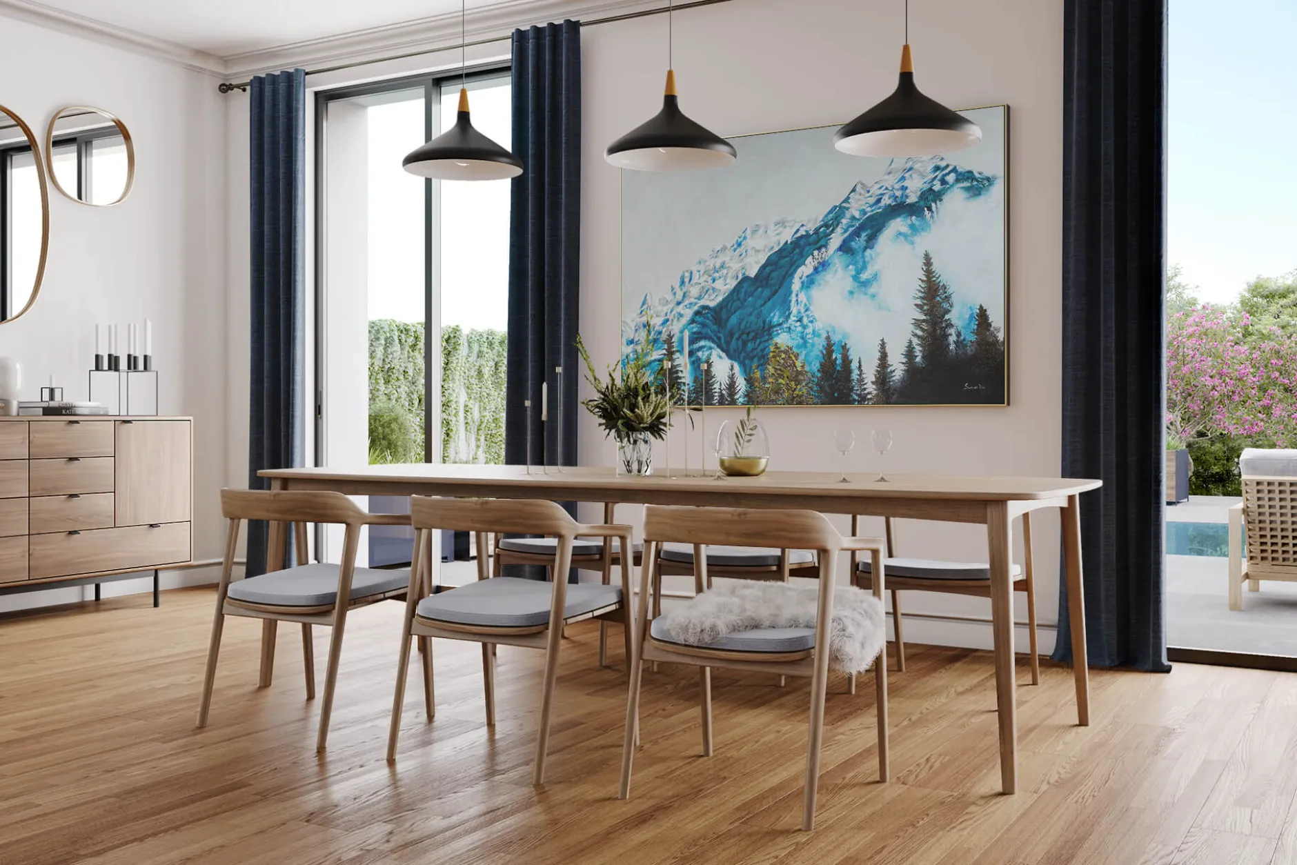 Öl Gemälde 'Mountain Majesty' | Handgemaltes Unikat