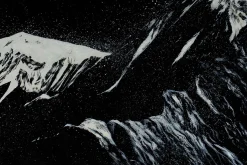 Öl Gemälde 'Mountains in the Night' | Handgemaltes Unikat