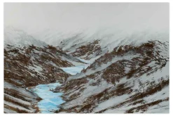 Öl Gemälde 'Mysterious Mountains' | Handgemaltes Unikat