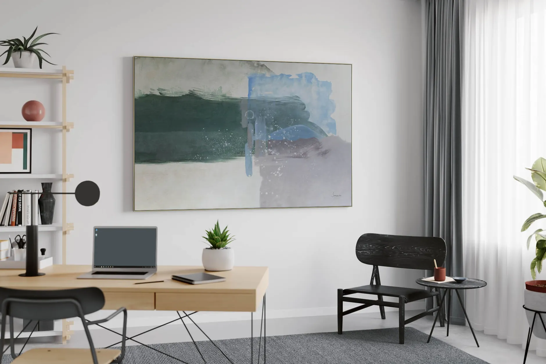 Öl Gemälde 'Nebula Dreams' | Handgemaltes Unikat