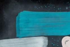 Öl Gemälde 'Neon Motif' | Handgemaltes Unikat