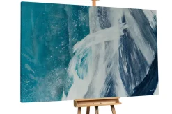 Öl Gemälde 'Notes Abstraction' | Handgemaltes Unikat