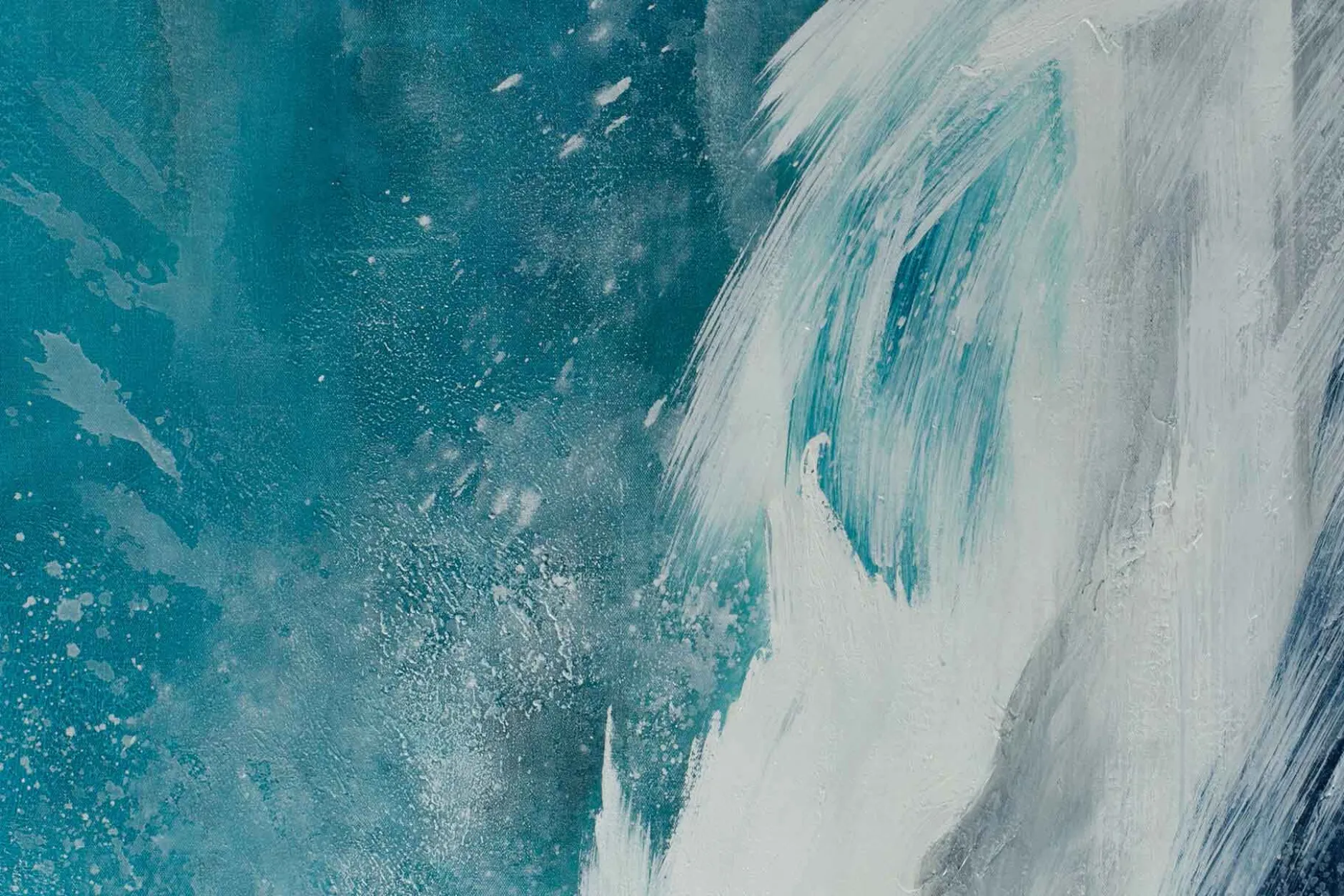 Öl Gemälde 'Notes Abstraction' | Handgemaltes Unikat