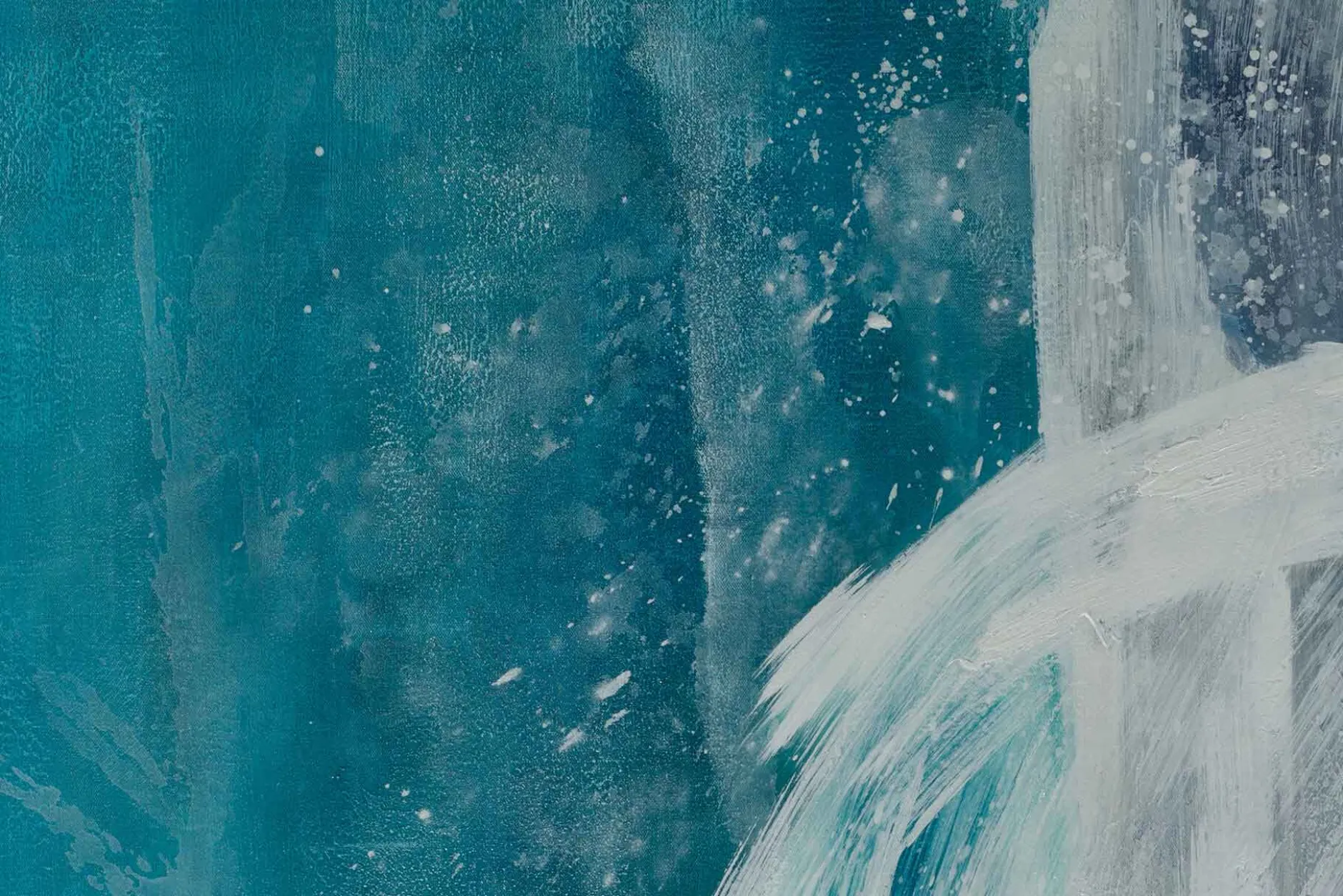 Öl Gemälde 'Notes Abstraction' | Handgemaltes Unikat