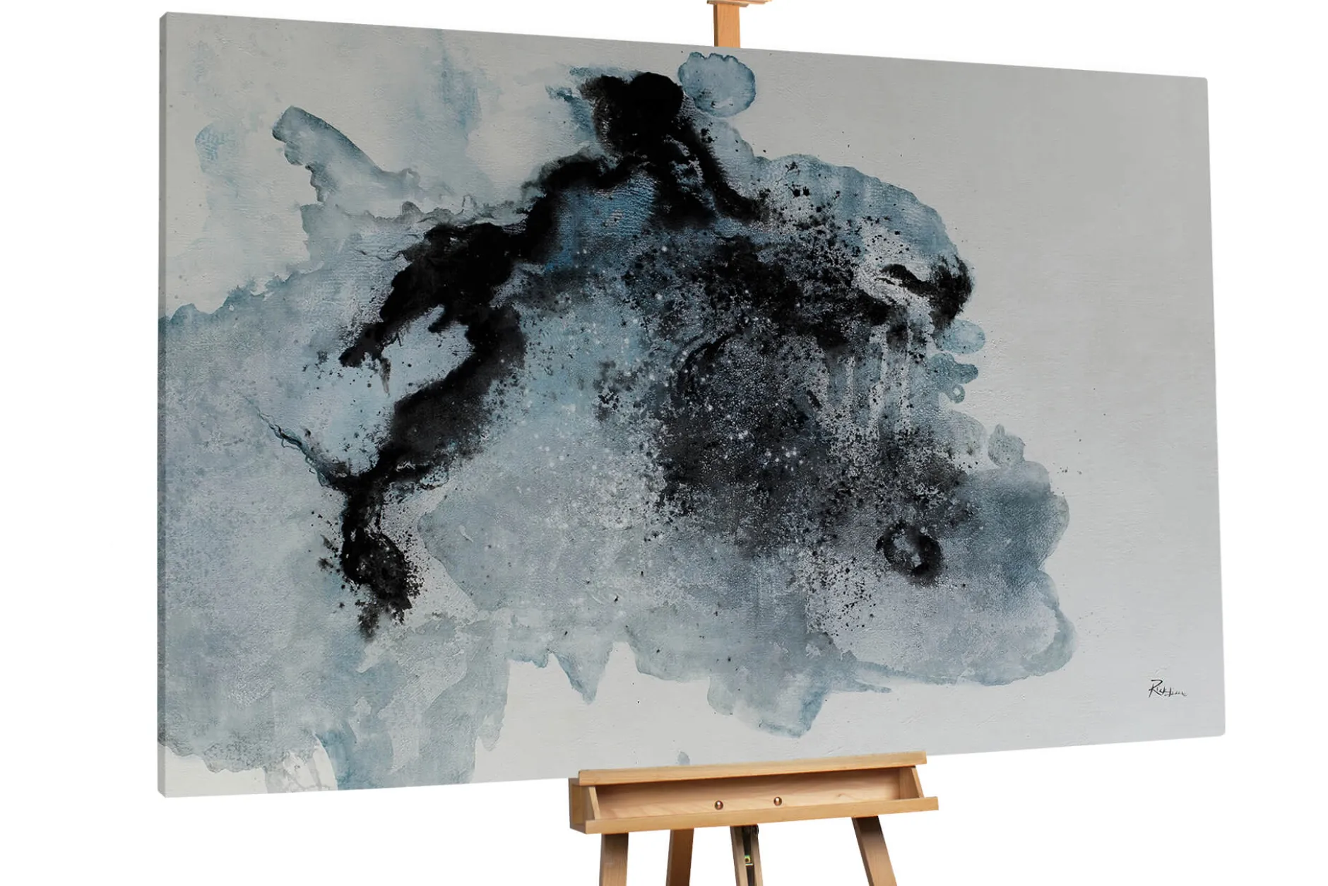 Öl Gemälde 'Notes of the Marine' | Handgemaltes Unikat
