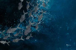 Öl Gemälde 'Oceanic Formation' | Handgemaltes Unikat