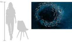 Öl Gemälde 'Oceanic Formation' | Handgemaltes Unikat