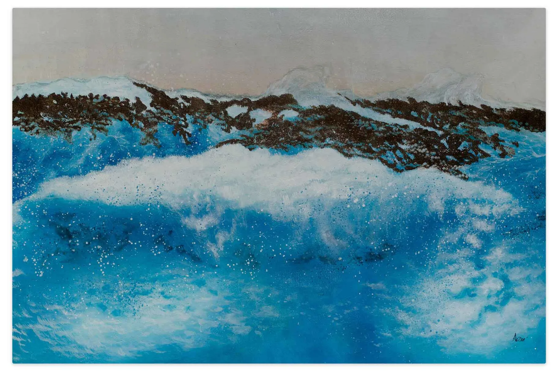 Öl Gemälde 'Oceanic Glow' | Handgemaltes Unikat