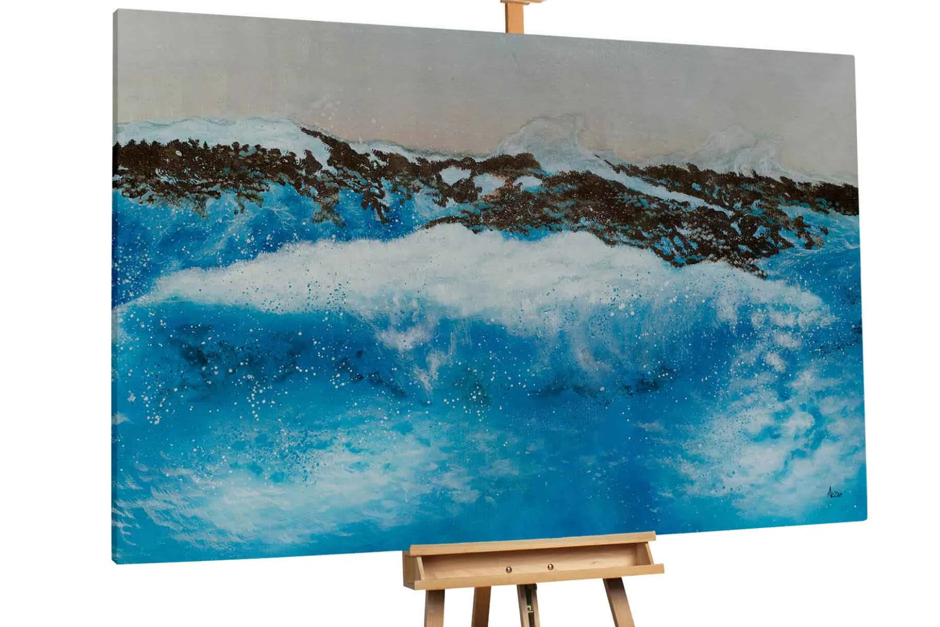 Öl Gemälde 'Oceanic Glow' | Handgemaltes Unikat