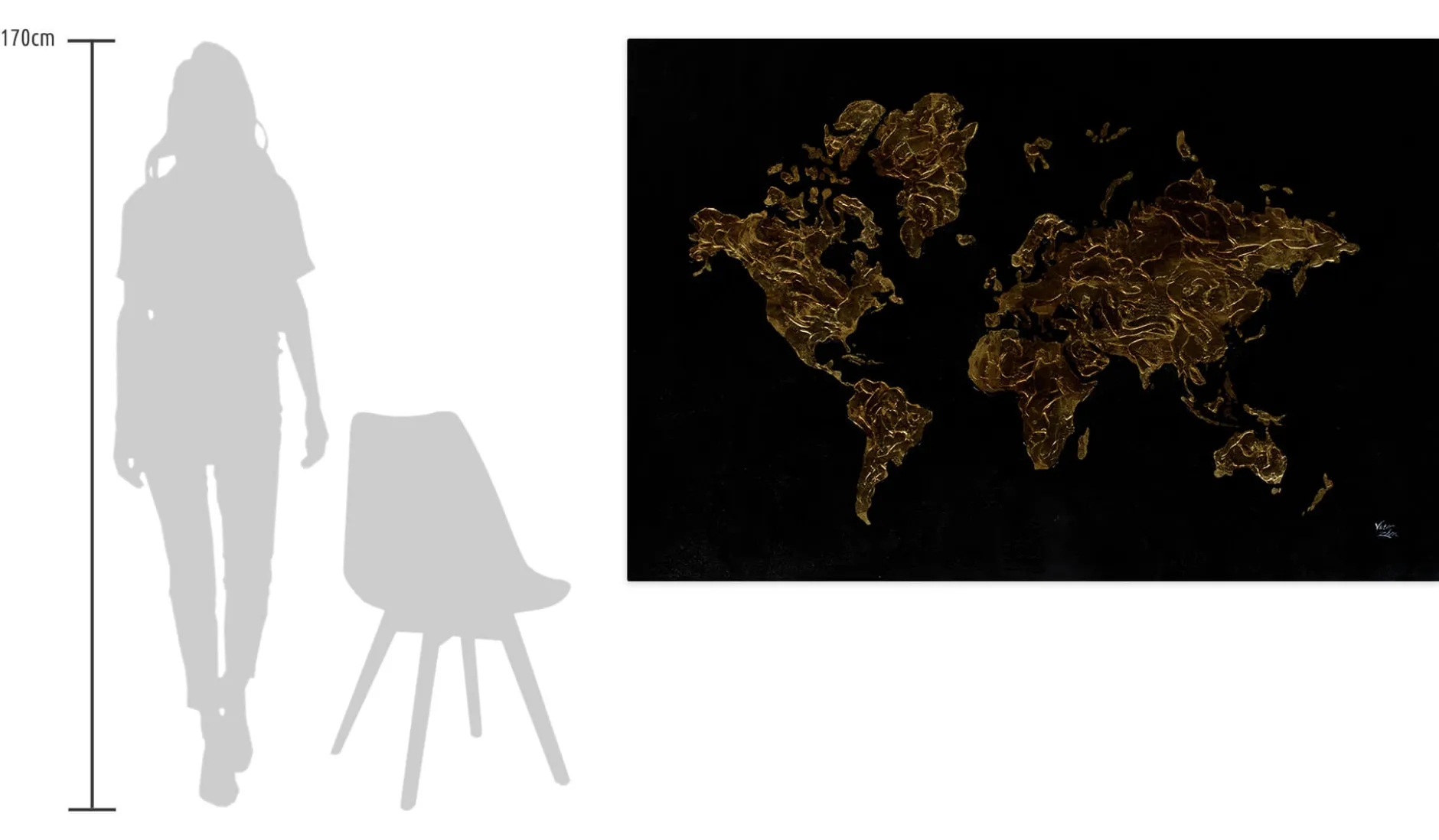 Öl Gemälde 'Our World is a Treasure' | Handgemaltes Unikat
