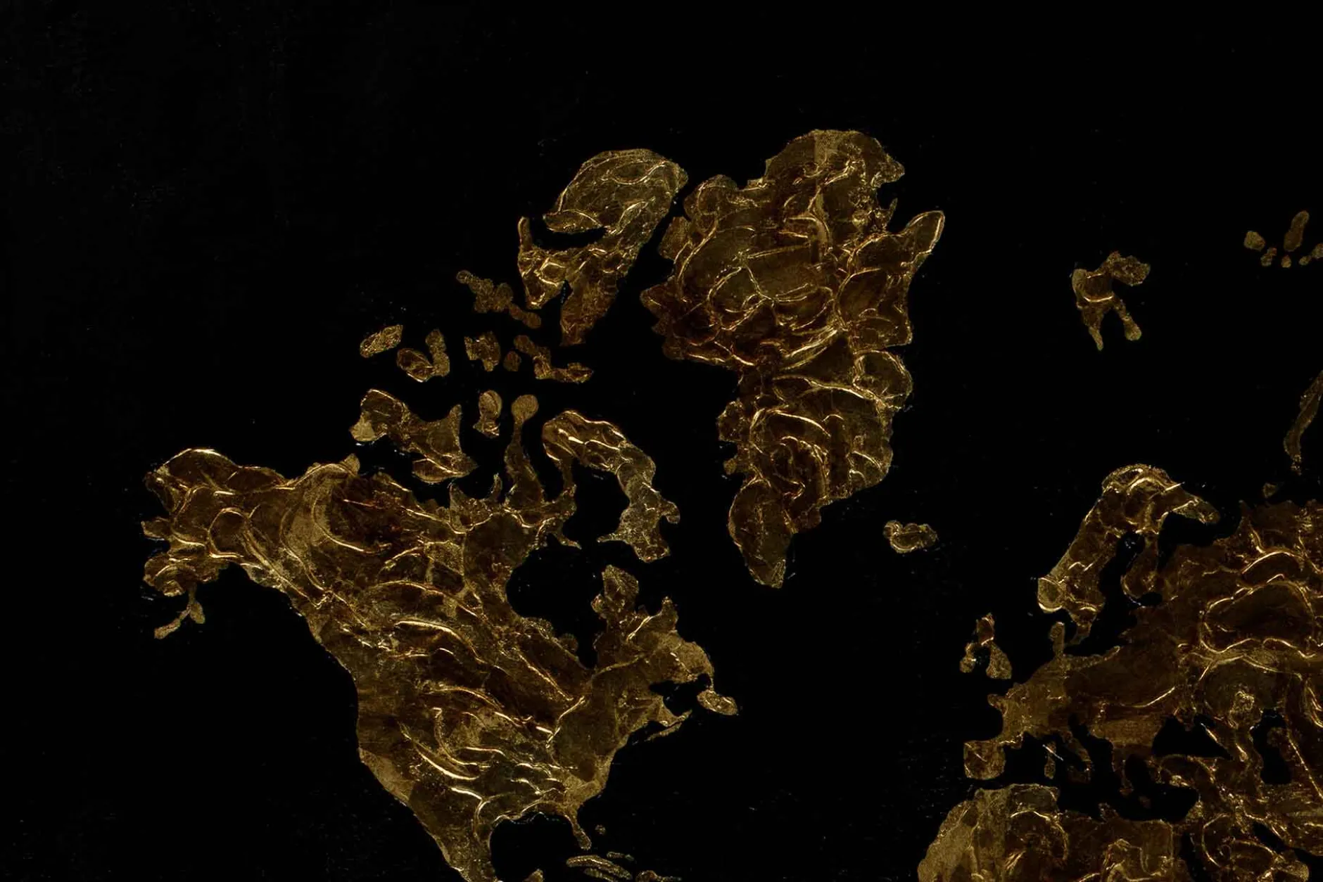 Öl Gemälde 'Our World is a Treasure' | Handgemaltes Unikat