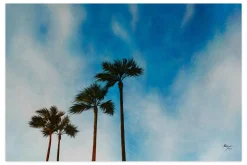 Öl Gemälde 'Palm Branches' | Handgemaltes Unikat