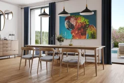 Öl Gemälde 'Parrot Mosaic' | Handgemaltes Unikat