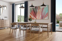 Öl Gemälde 'Pastel Facets' | Handgemaltes Unikat