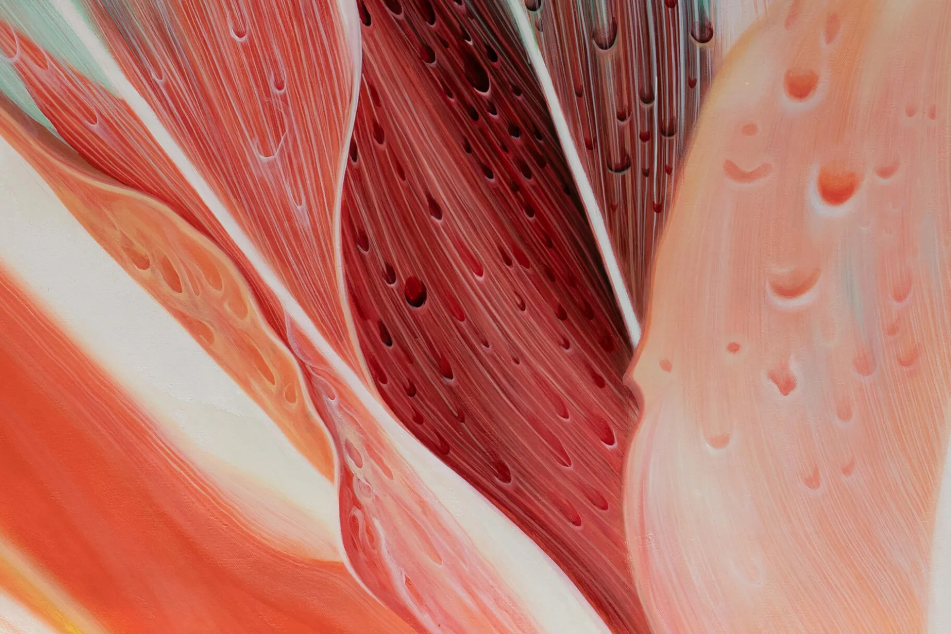 Öl Gemälde 'Pastel Facets' | Handgemaltes Unikat