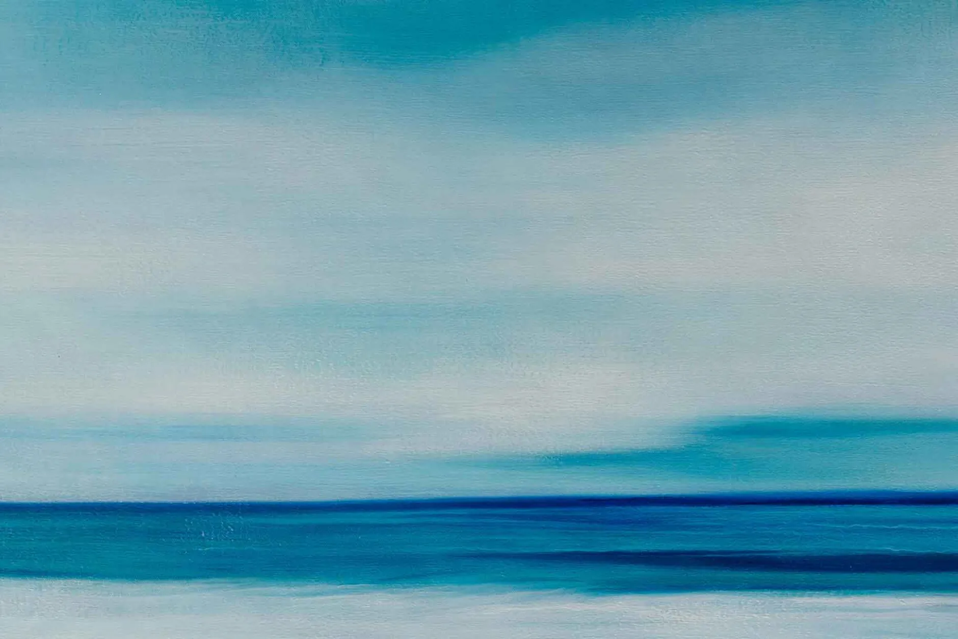 Öl Gemälde 'Pastel Horizon' | Handgemaltes Unikat