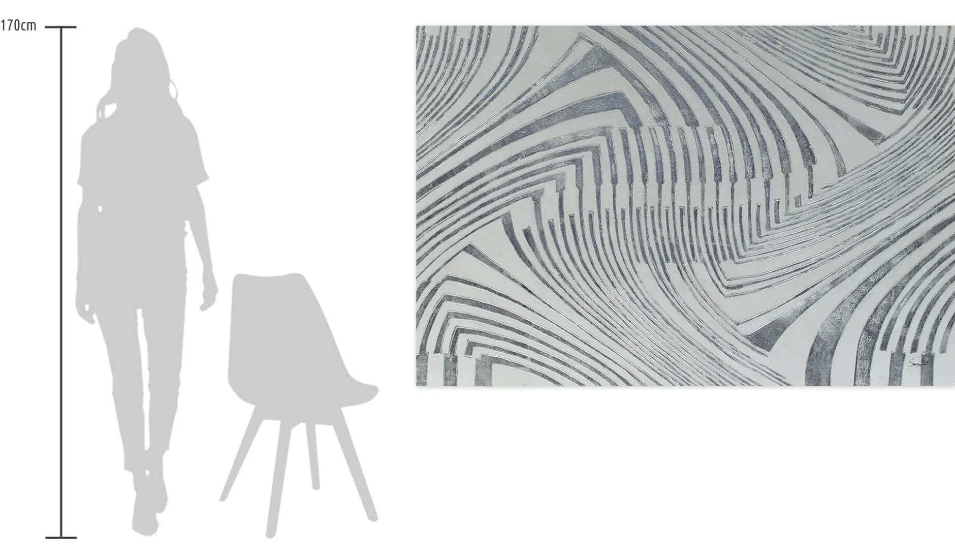 Öl Gemälde 'Patterns of Frost' | Handgemaltes Unikat
