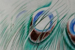 Öl Gemälde 'Peacock Finery' | Handgemaltes Unikat