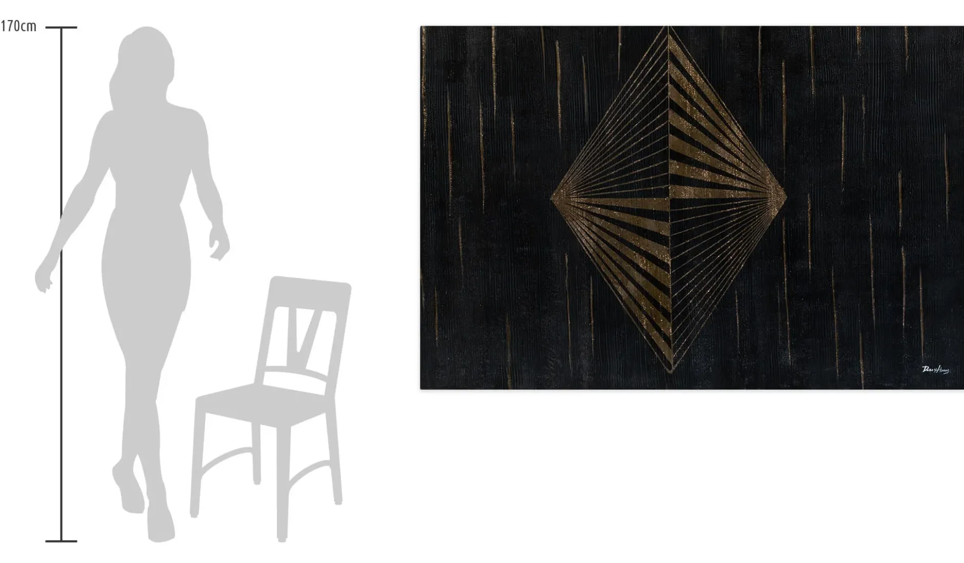 Öl Gemälde 'Perfect Symmetry' | Handgemaltes Unikat