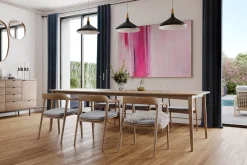 Öl Gemälde 'Pink Rain' | Handgemaltes Unikat